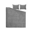 KRANSSALVIA duvet cover and 2 pillowcases