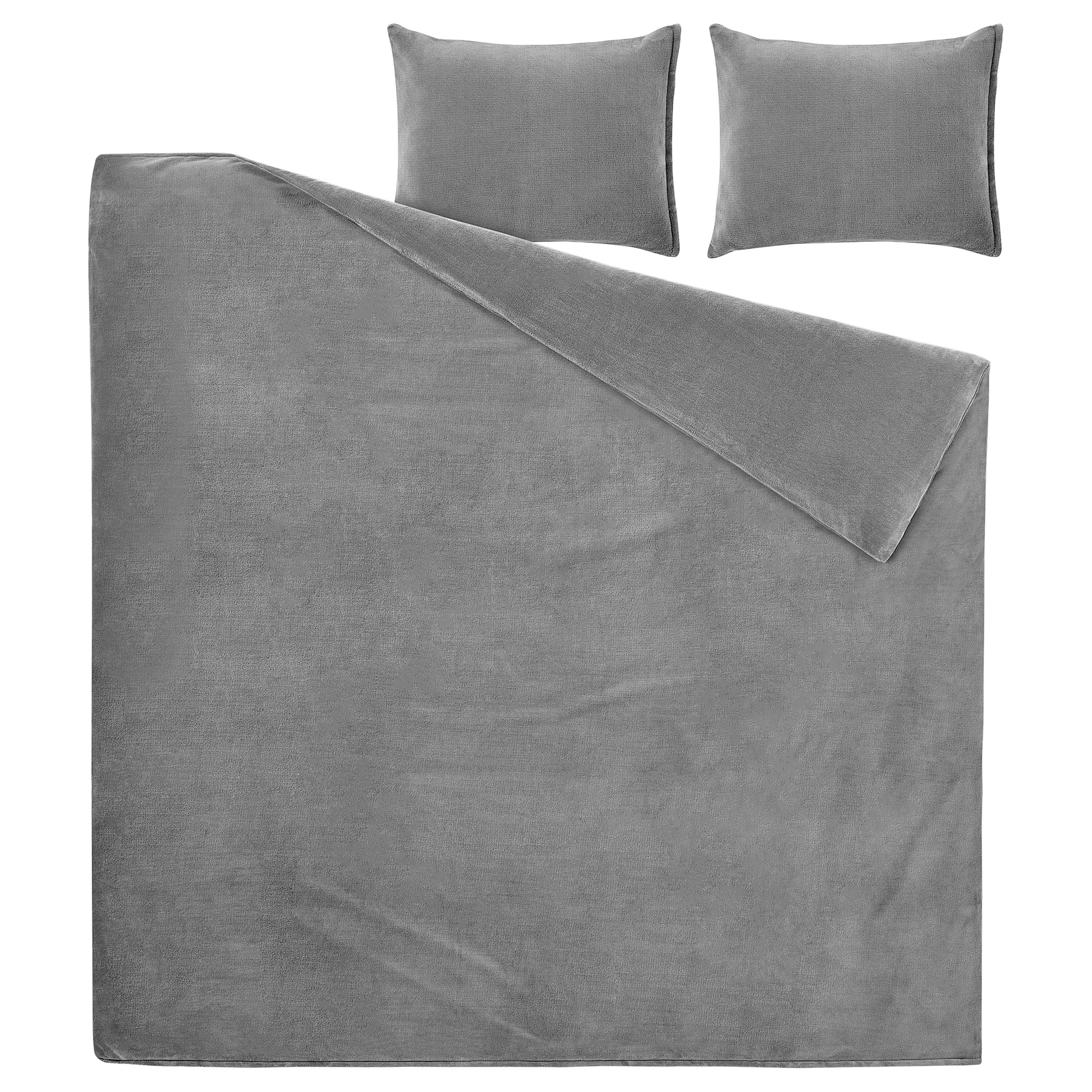 KRANSSALVIA duvet cover and 2 pillowcases