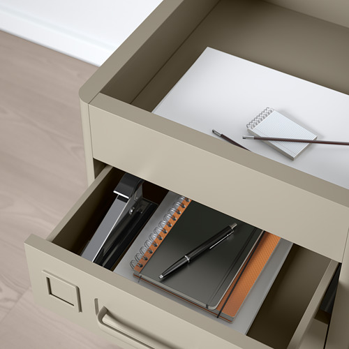 IDÅSEN drawer unit on castors