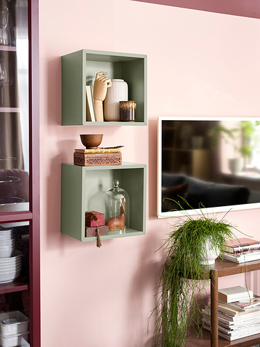 EKET wall-mounted shelving unit