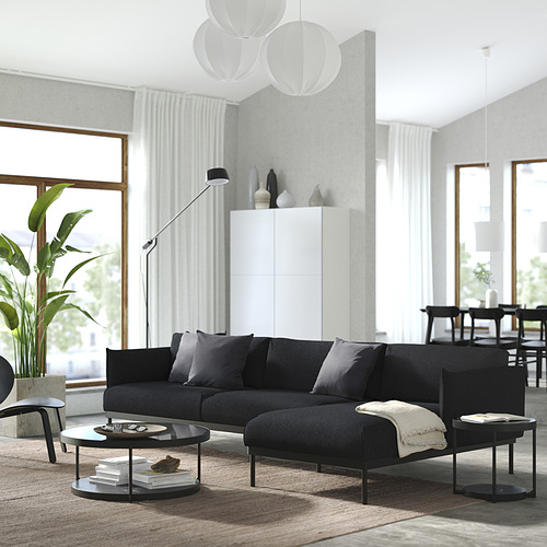 ÄPPLARYD 4-seat sofa with chaise longue