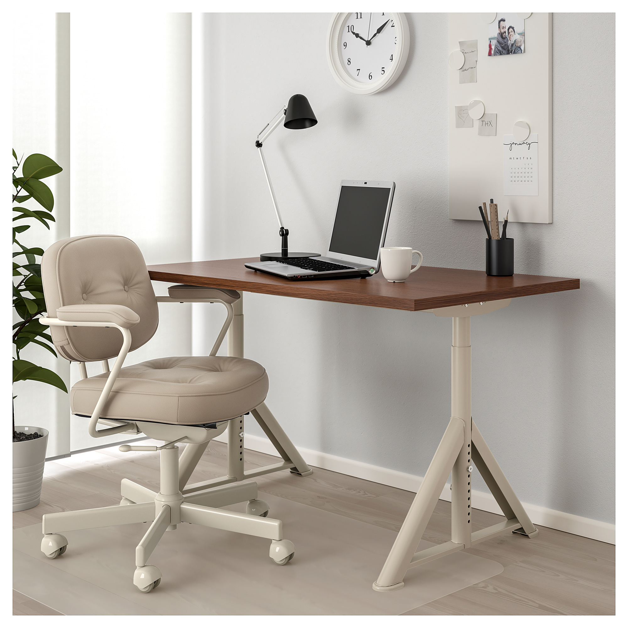 ID SEN desk 120x70cm brown beige IKEA Hong Kong and ID SEN desk 120x70cm brown beige IKEA Hong Kong and