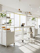 TROTTEN cabinet with sliding doors