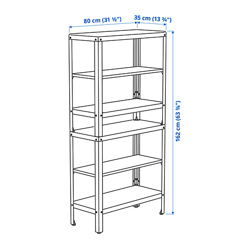 KOLBJÖRN shelving unit in/outdoor