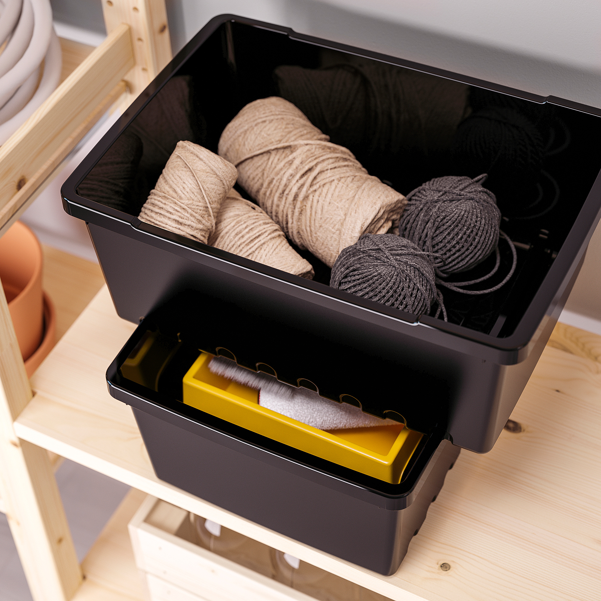 UPPSNOFSAD storage box