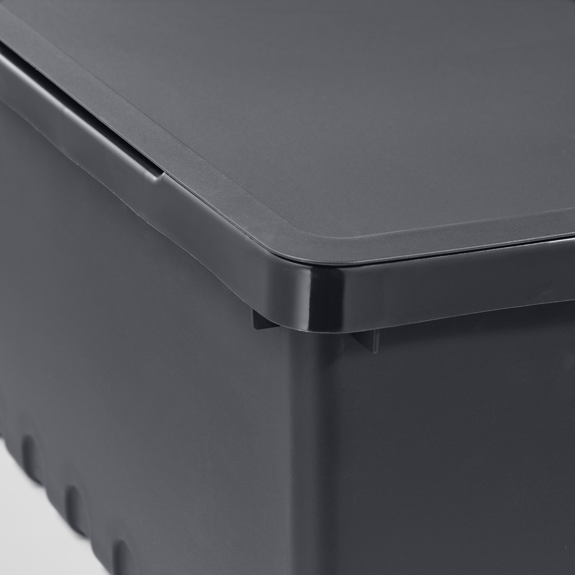 UPPSNOFSAD storage box with lid
