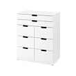 NORDLI 八格抽屜櫃