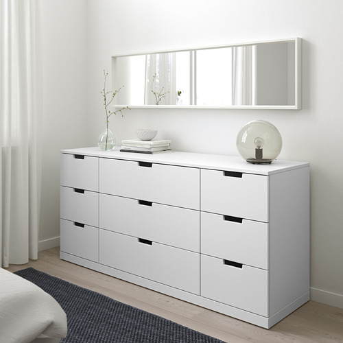 NORDLI chest of 9 drawers