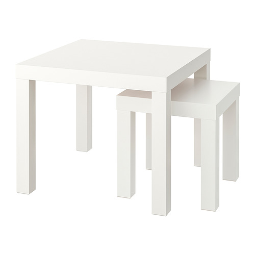 LACK nest of tables, set of 2