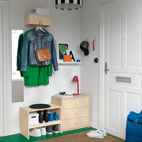 RAGGBERG 衣帽架連層板