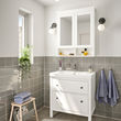ORRSJÖN/HEMNES wash-stnd w drawers/wash-basin/tap