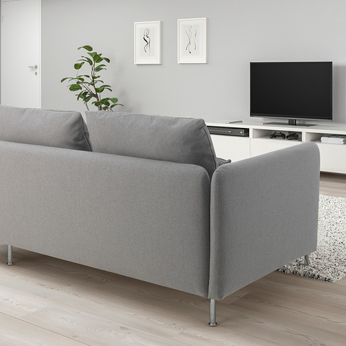 SÖDERHAMN compact 3-seat sofa with open end