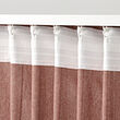 LENDA curtains with tie-backs, 1 pair