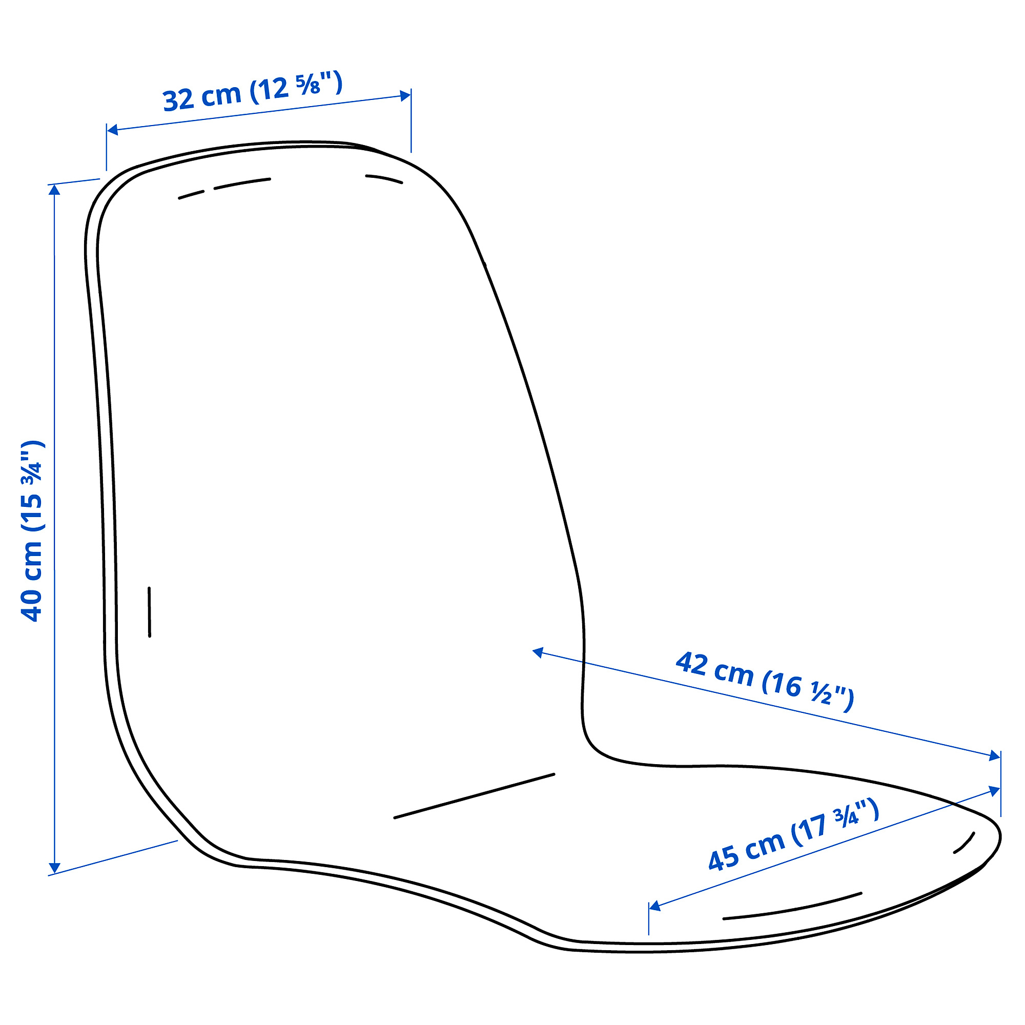 SKÅLSTA seat shell