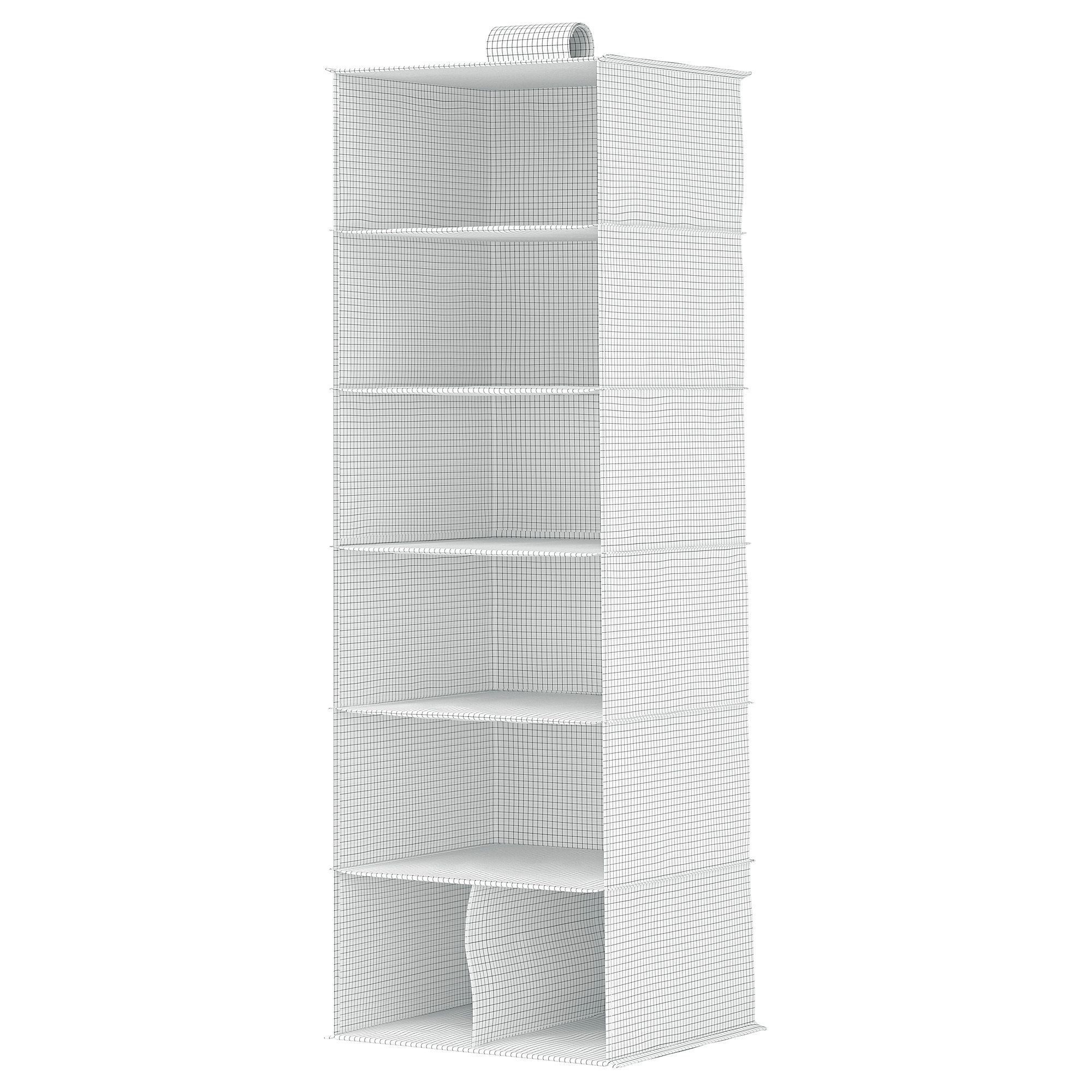STUK hanging storage with 7 compartments