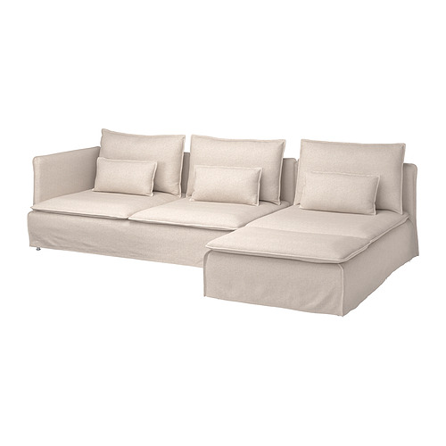 SÖDERHAMN 4-seat sofa with chaise longue