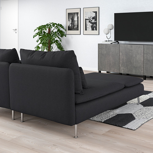 SÖDERHAMN 4-seat sofa with chaise longue