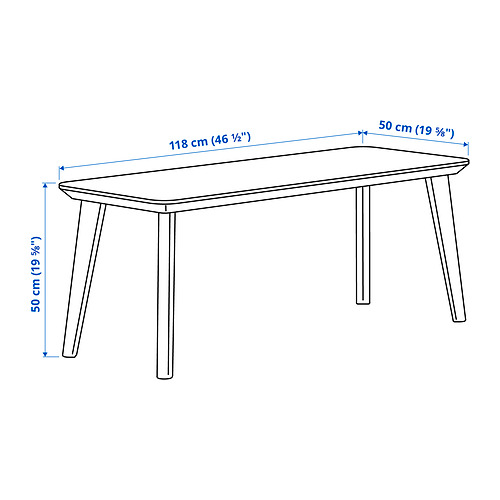 LISABO coffee table