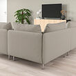 SÖDERHAMN corner sofa, 6-seat