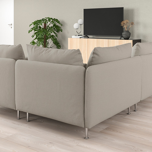 SÖDERHAMN corner sofa, 3-seat