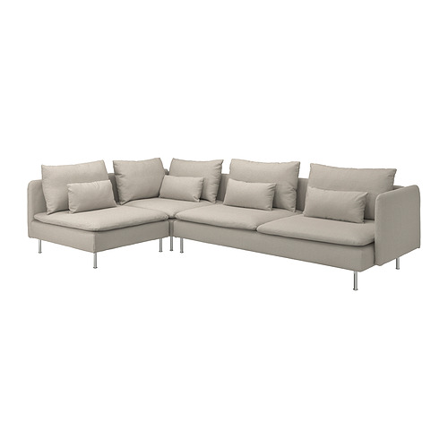 SÖDERHAMN corner sofa, 4-seat