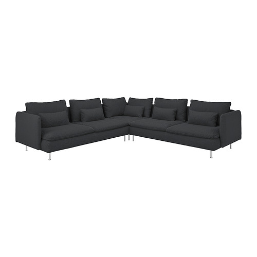 SÖDERHAMN corner sofa, 6-seat