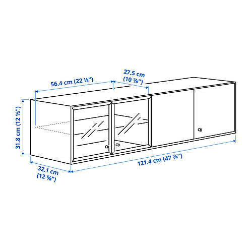 BOASTAD wall shelf