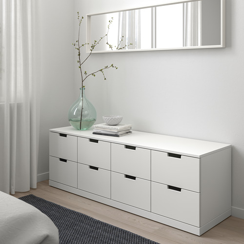 NORDLI chest of 8 drawers