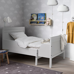 SUNDVIK - 伸縮床架連床條板, 白色 | IKEA 香港及澳門 - PE698558_S3