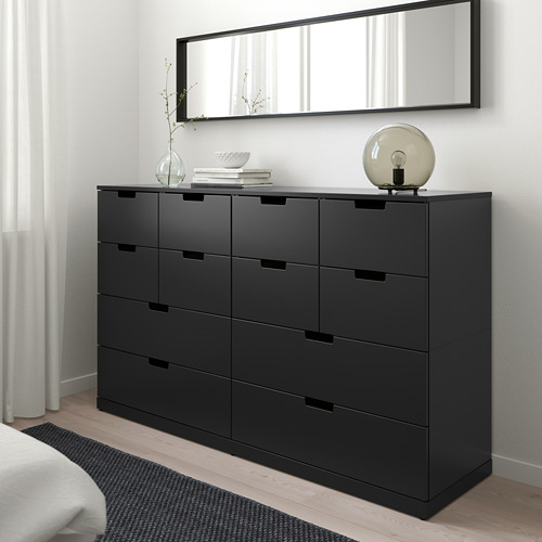 NORDLI chest of 12 drawers