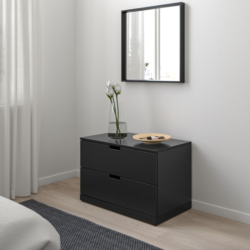 NORDLI chest of 2 drawers