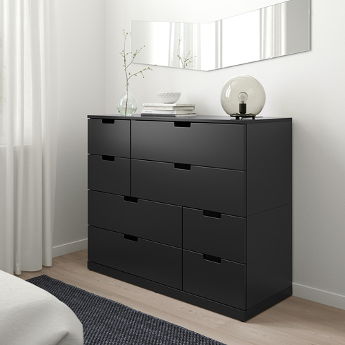 NORDLI chest of 8 drawers