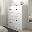 NORDLI chest of 12 drawers