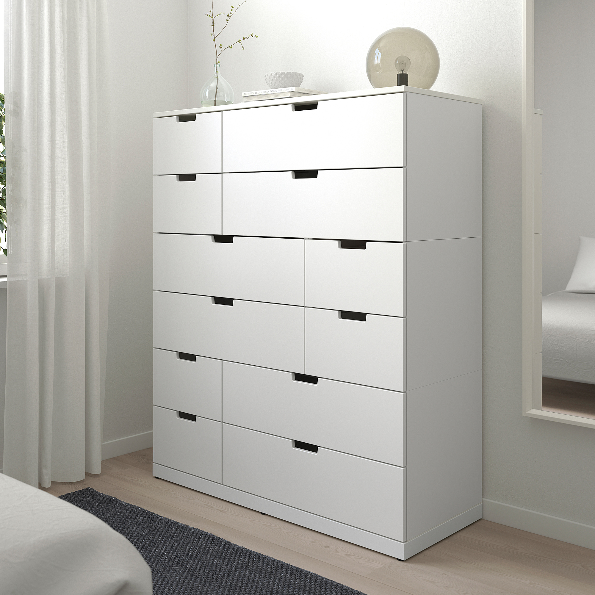 NORDLI 12格抽屜櫃