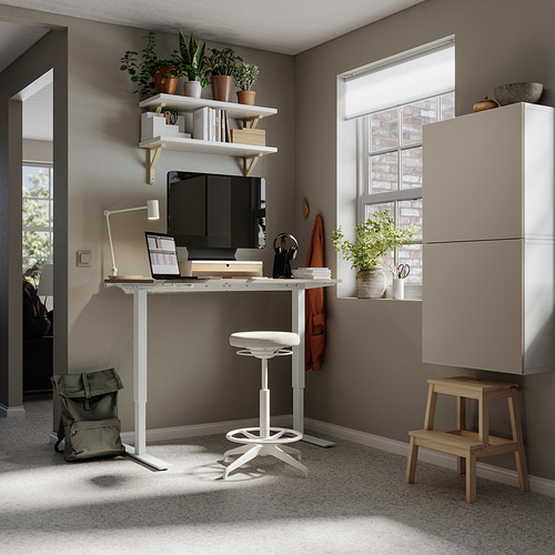 BESTÅ/LAPPVIKEN/TROTTEN/LIDKULLEN desk and storage combination