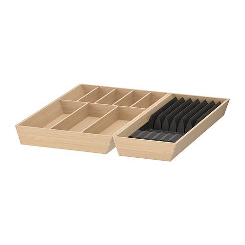 UPPDATERA cutlery tray/tray with knife rack