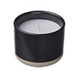 STÖRTSKÖN scented candle in ceramic jar