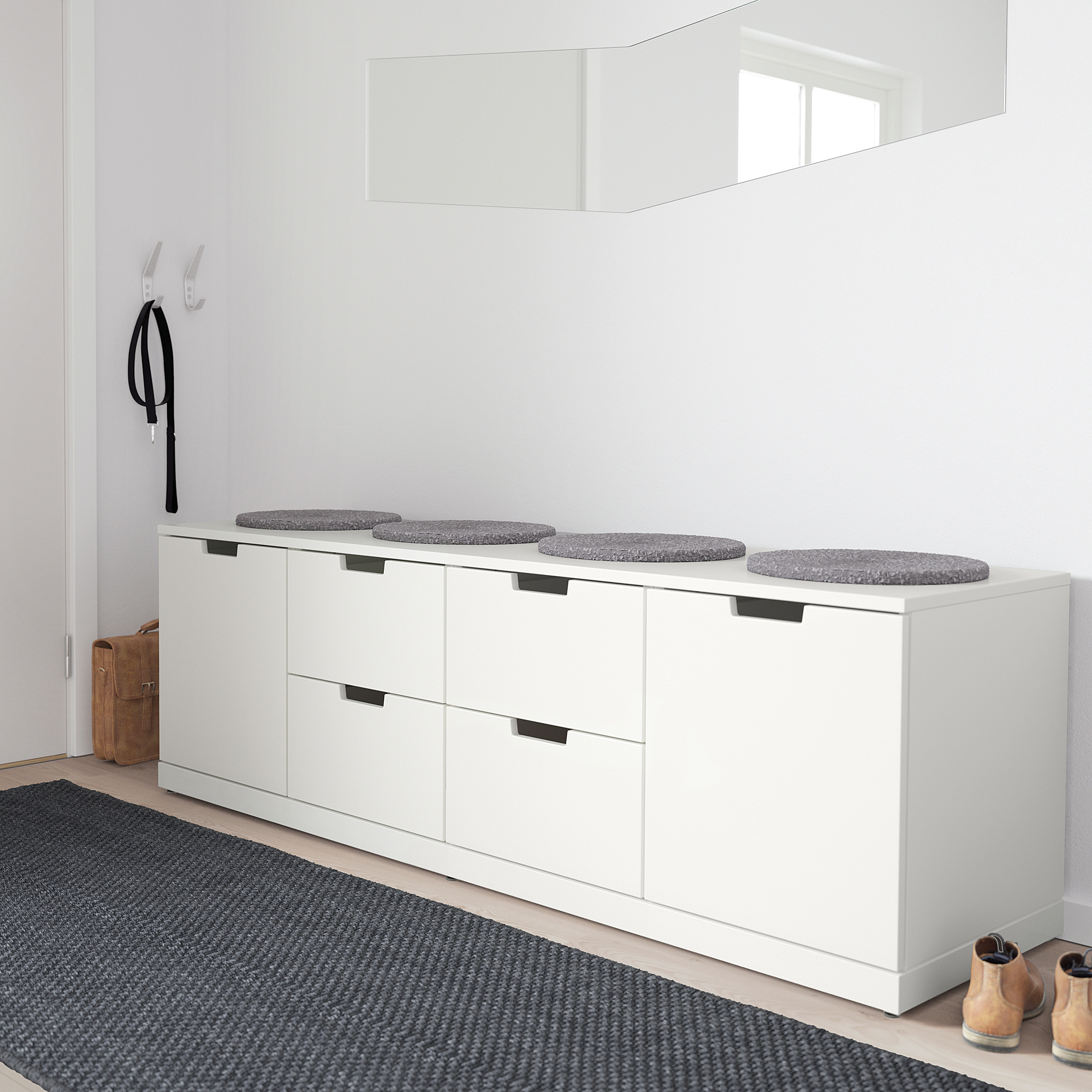 NORDLI 六格抽屜櫃