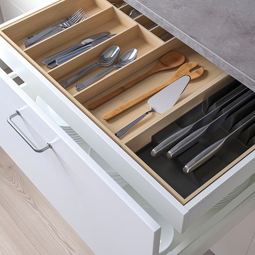 UPPDATERA cutlery tray/tray with knife rack