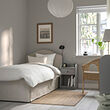 RAMNEFJÄLL upholstered bed frame