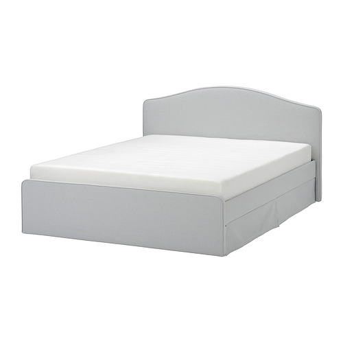 RAMNEFJÄLL upholstered bed frame