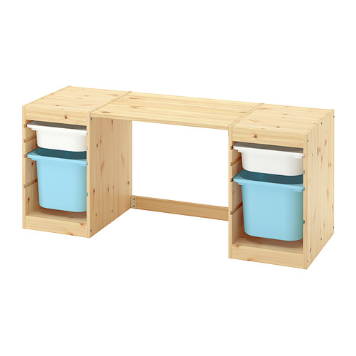 TROFAST 書檯連貯物盒