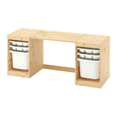 TROFAST 書檯連貯物盒/托盤