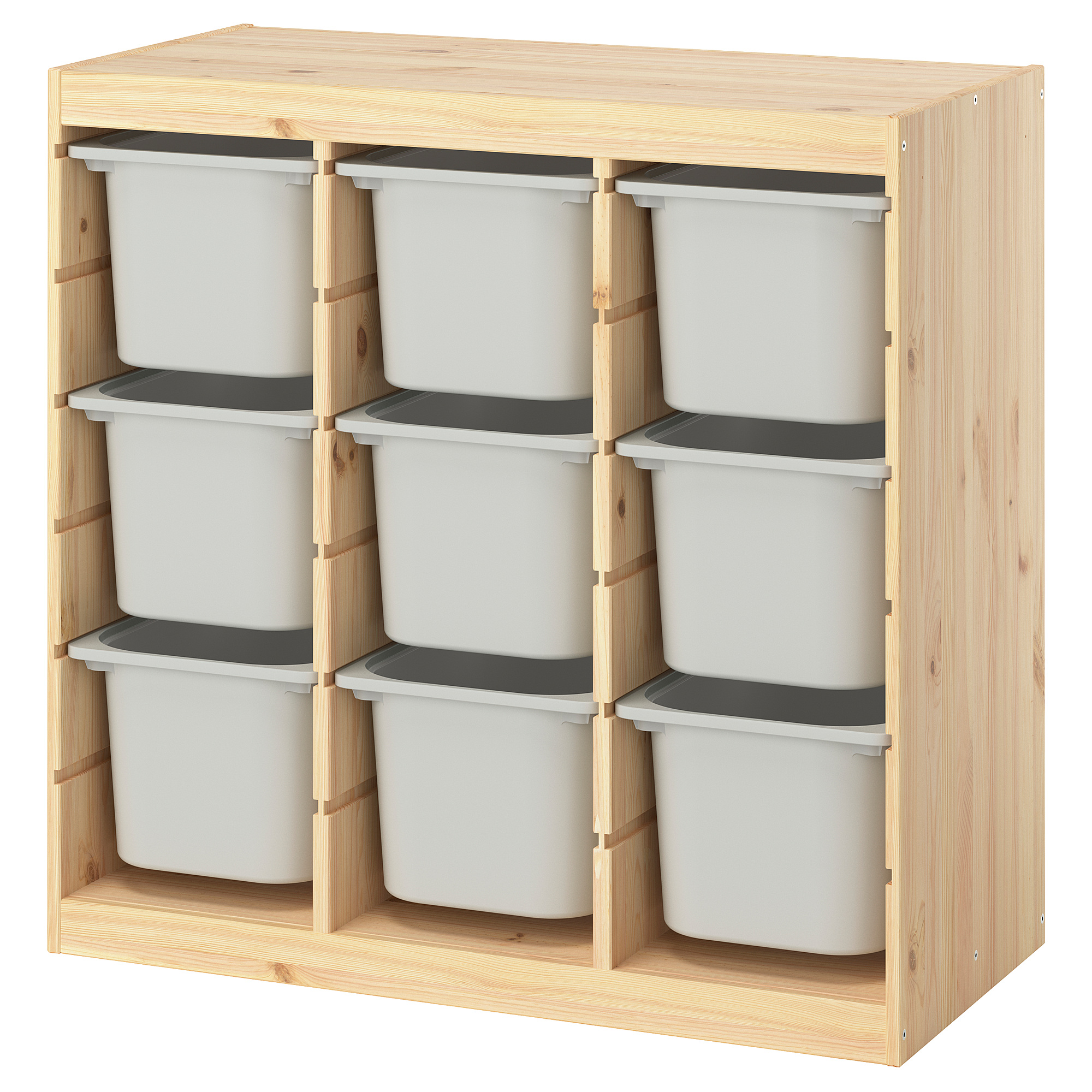 TROFAST storage combination with boxes