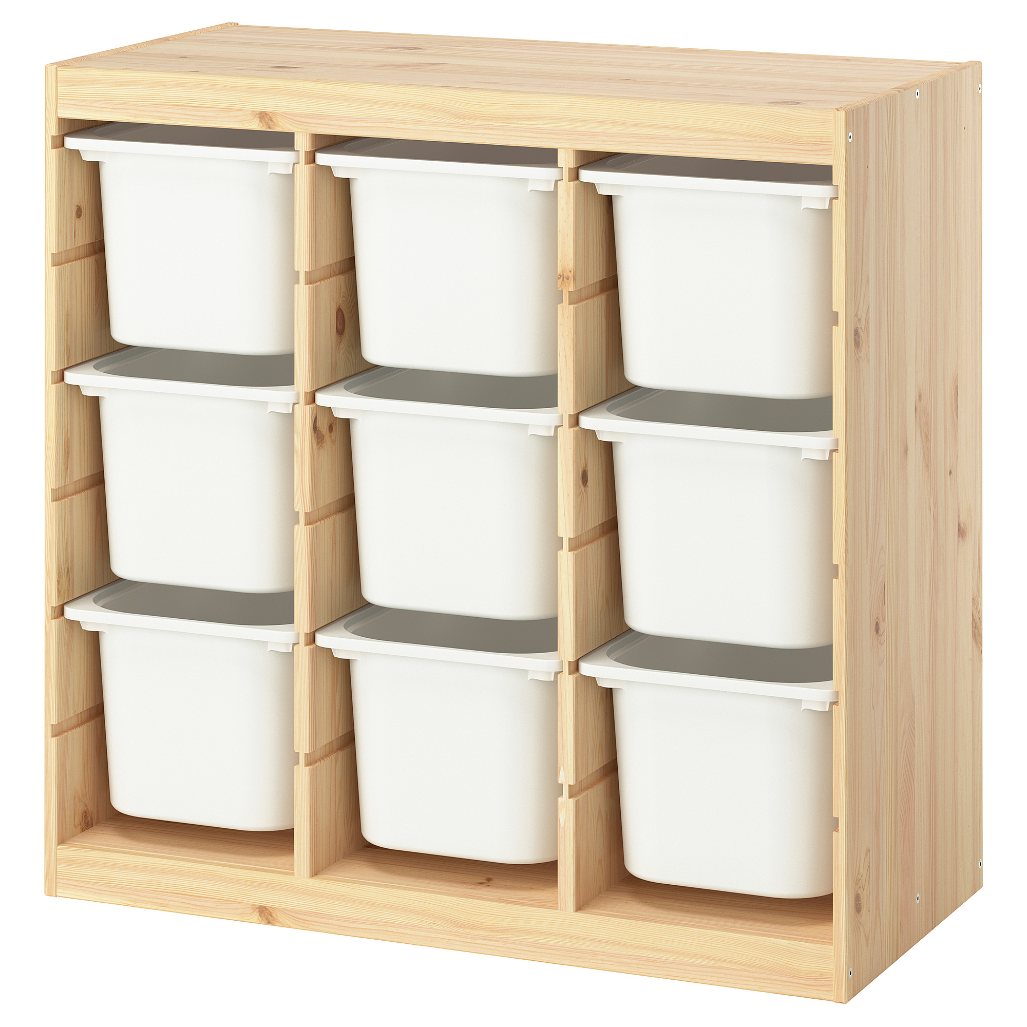 TROFAST storage combination with boxes