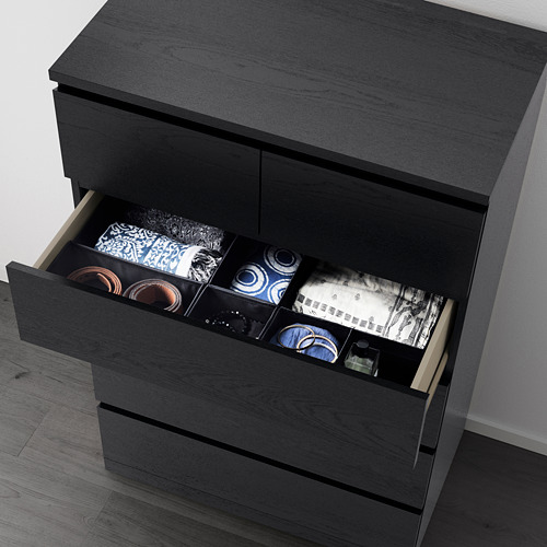 MALM chest of 6 drawers, blackbrown IKEA Hong Kong and Macau