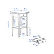 HEMNES 床頭几