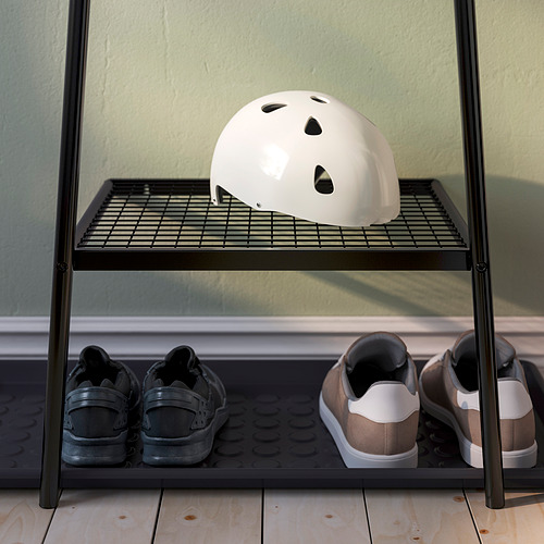 ÄLGANÄS clothes rack with shoe storage