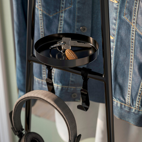ÄLGANÄS clothes rack with shoe storage