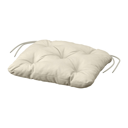 KUDDARNA - 椅墊，戶外用, 淺灰米黃色, 36x32 厘米 | IKEA 香港及澳門 - PE992998_S4
